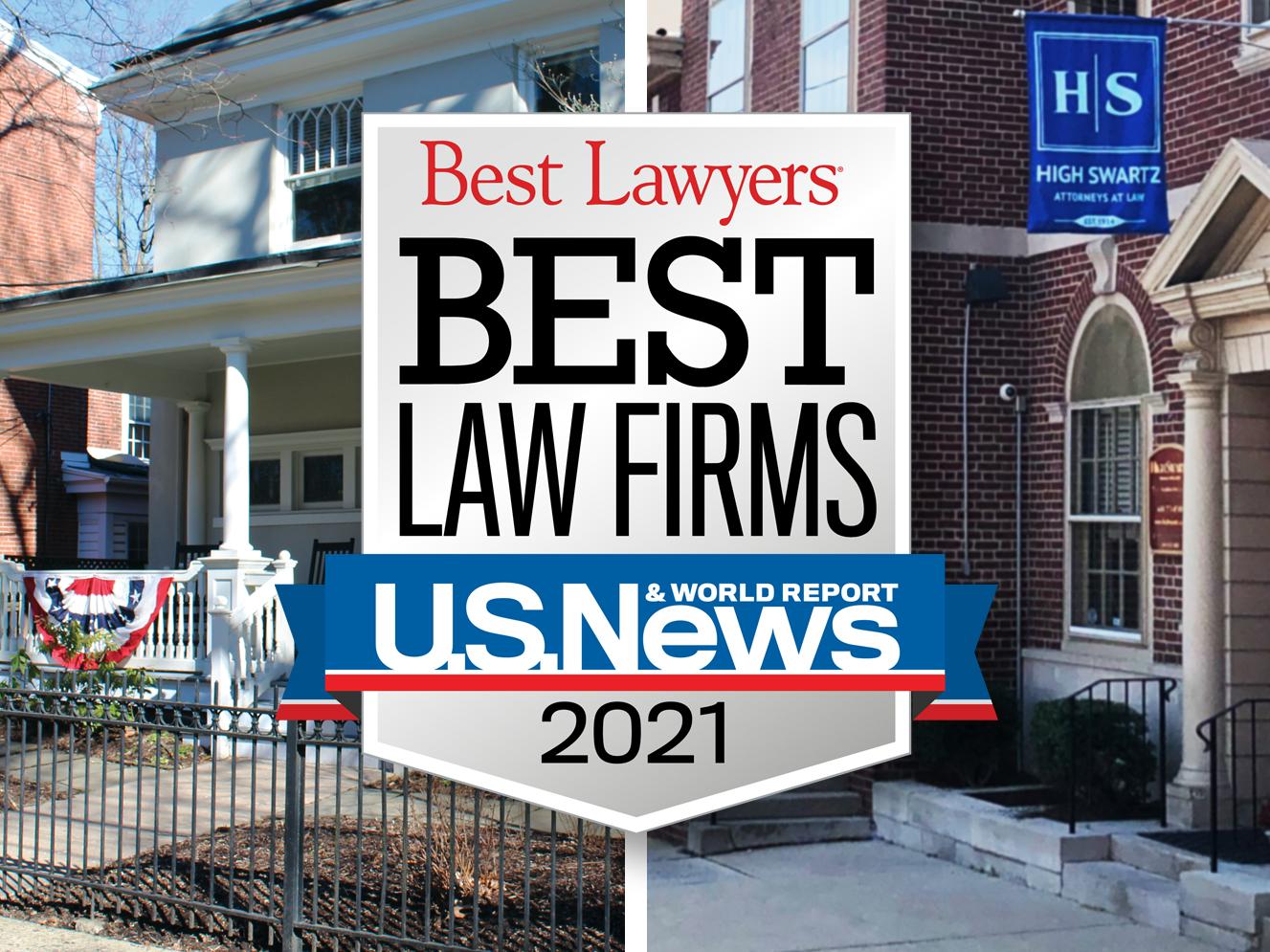 High Swartz Ranked in U.S. News “Best Law Firms” List for 2021